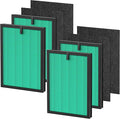 4+4 Pack DH-JHD08 Air Filter Replacement by AddtoYourCart
