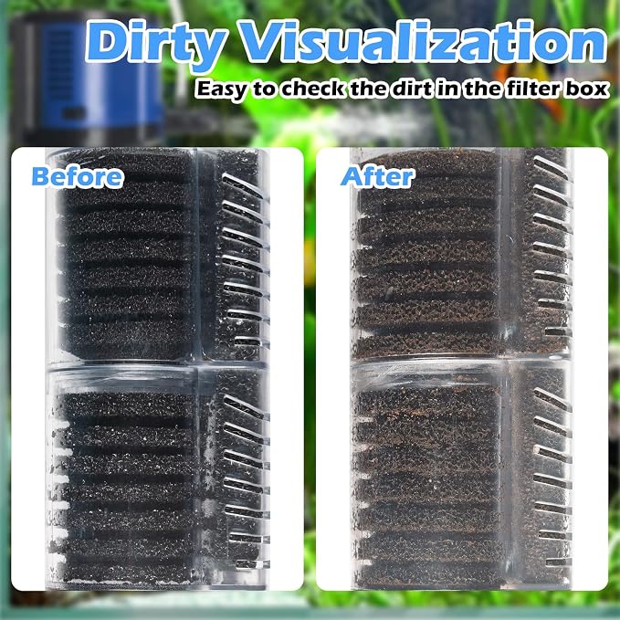 TARARIUM Aquarium Filter Powerful 260GPH - Image 5