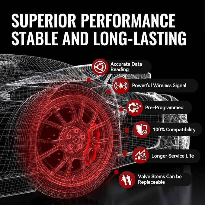 CARORAV 1-Pack Tire Pressure Monitoring System TPMS Sensor Replacement - Image 6
