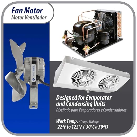 Appli Parts APFM-51E 5W Condenser and Evaporator Fan Motor 115V 60Hz 0.4A - Image 8