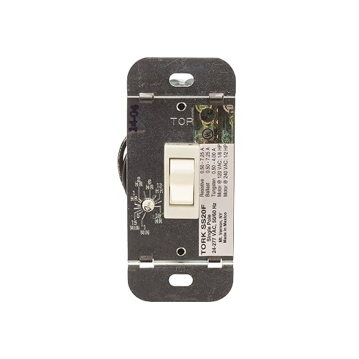 NSI SS20F Series SS Auto Off in-Wall Single Pole Time Switch - Image 2