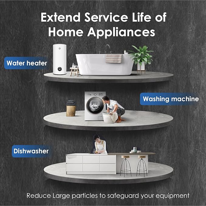 Waterdrop WF99 Whole House Sediment Water Filter, Compatible - Image 6