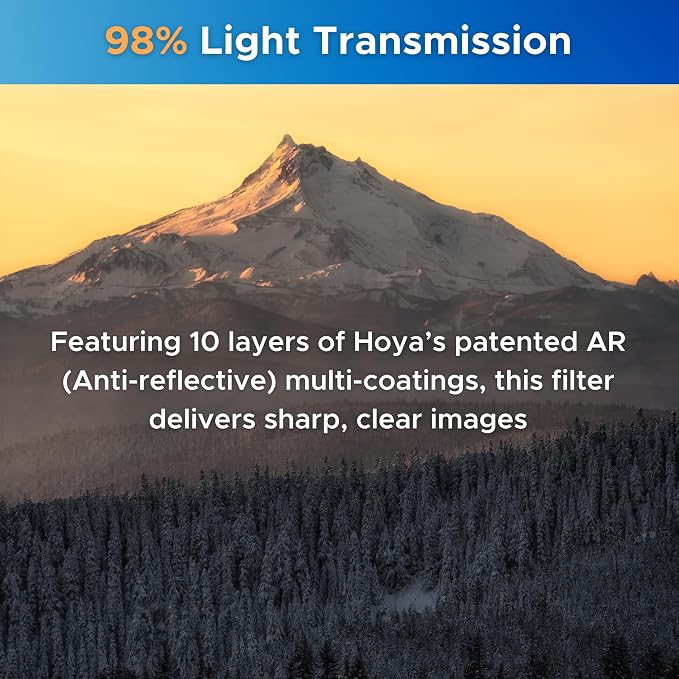 Hoya NXT Plus 58mm UV Filter — Schott B270 Clear Glass - Image 4