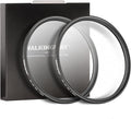 WalkingWay White Mist 52MM Soft Focus Filter Set by WalkingWay
