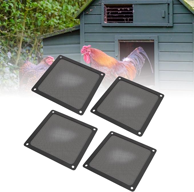 140mm Fan Dust Filter Mesh, Magnetic Frame PC Fan Grills Cover - Image 9