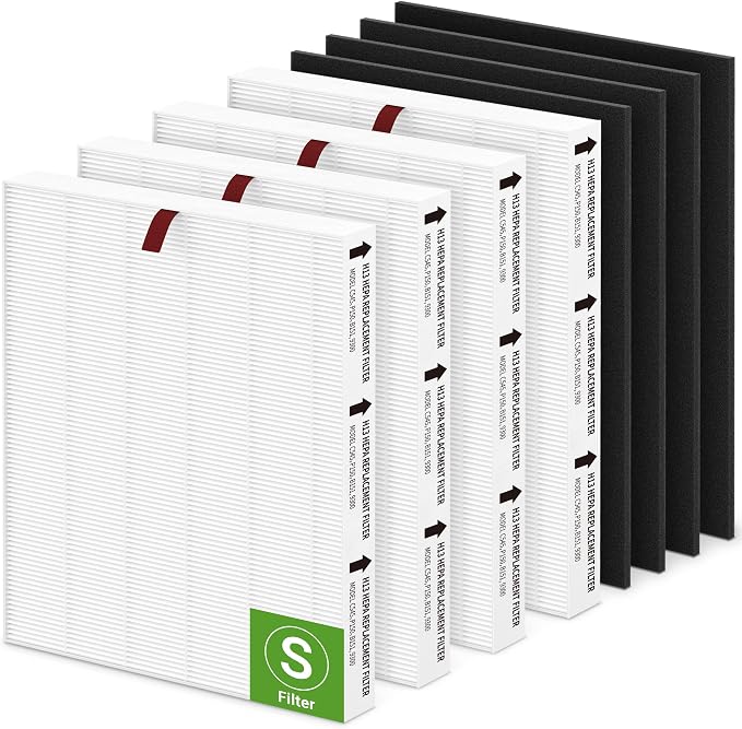 C545 HEPA Replacement Filters S Compatible by Unknown