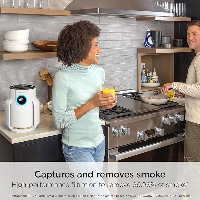 Shark Air Purifier for Home, NeverChange Compact Pro, for Bedroom, Home Office - Image 5