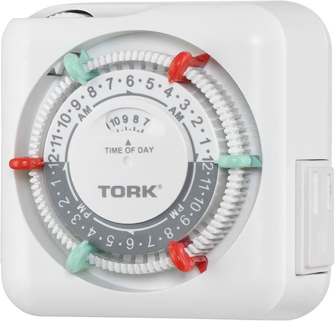 NSi Industries TORK RTN112 Indoor 15-Amp Plug-in Mechanical Appliance Timer - Image 2