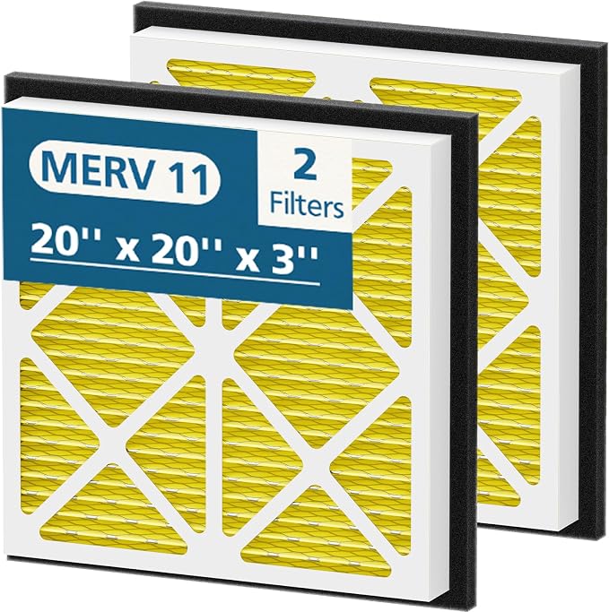 20x20x3 MERV 11 Air Filter Compatible by Unknown