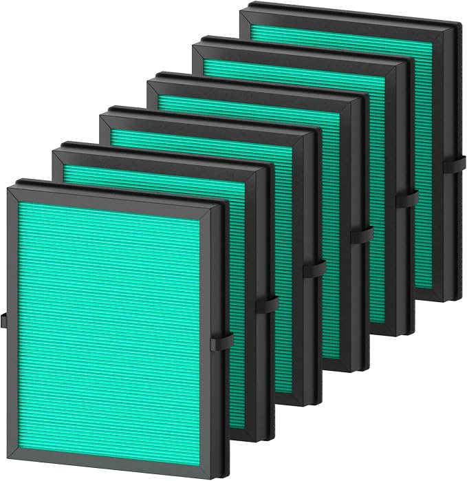 6 Pack MK04 Air Filter Replacement by CFKREYA