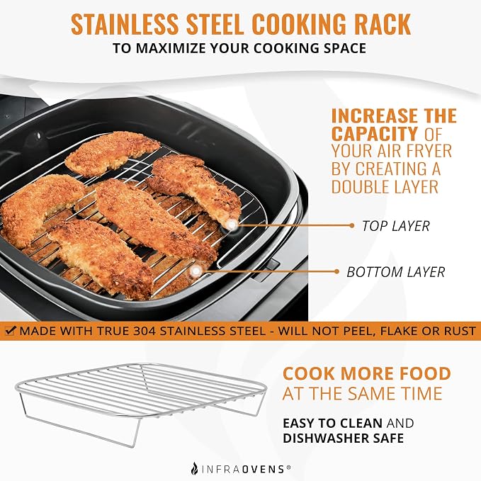 Air Fryer Rack Accessories Compatible - Image 3