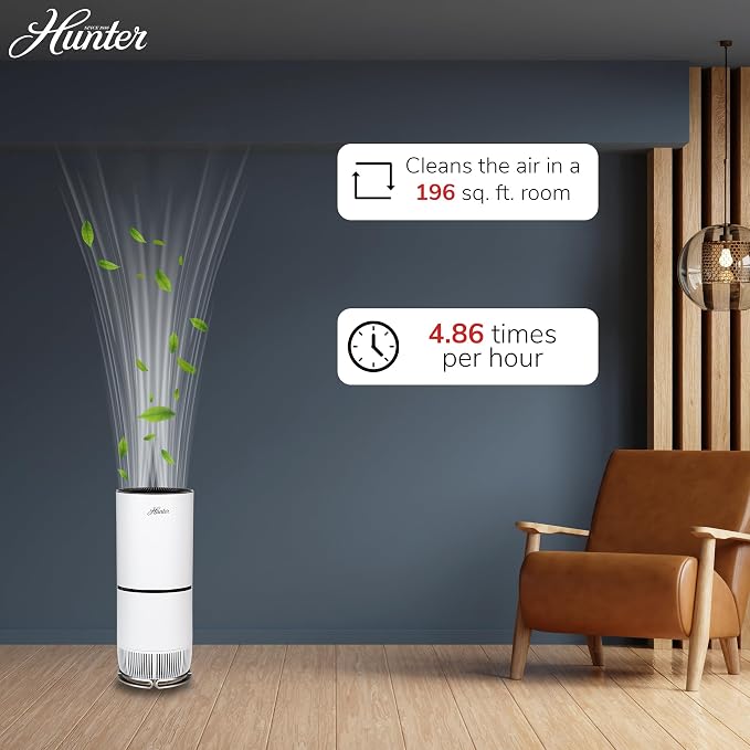 Hunter Fan Company HP670 Air Purifier - Image 7