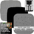 Reusable Mats Air Fryer Liners Reusable by INFRAOVENS