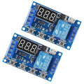 ACEIRMC 2pcs DC 6-30V Timer Relay Programmable Delay Relay Module Cycle Timer by ACEIRMC