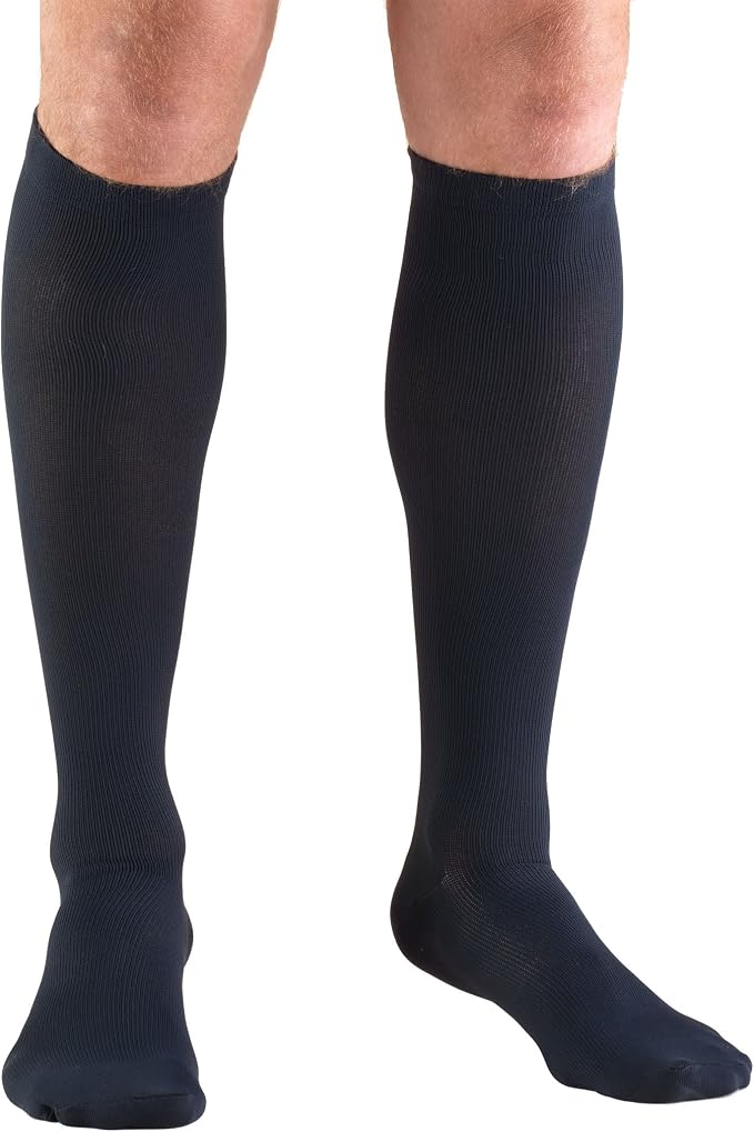 Truform Compression Socks, Men's Dress Socks, Knee High Over Calf Length - Image 8
