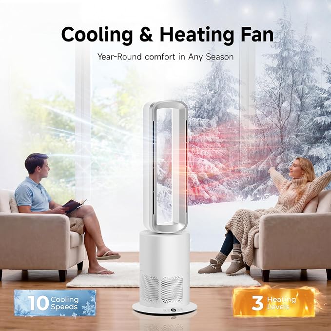 TP09Pro Bladeless Tower Fan - Image 4