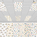 6Pcs Classroom Light Covers for Fluorescent Lights, Magnetic 2x4 FT Ceiling by Hallswl