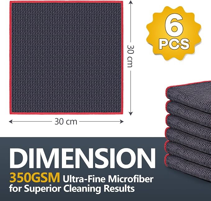 Airlab Glass Polishing Cloth Streak Free Miracle Cleaning Cloth Lint Free - Image 7