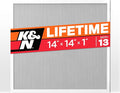K&N 14X14X1 HVAC Furnace Air Filter, Lasts a Lifetime, Merv 13, the Last HVAC by KNEngineeringInc