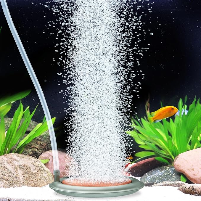 hygger Aquarium Air Stone, 4.1 Inch Nano Air Stone Makes Super Tiny Bubbles - Image 9