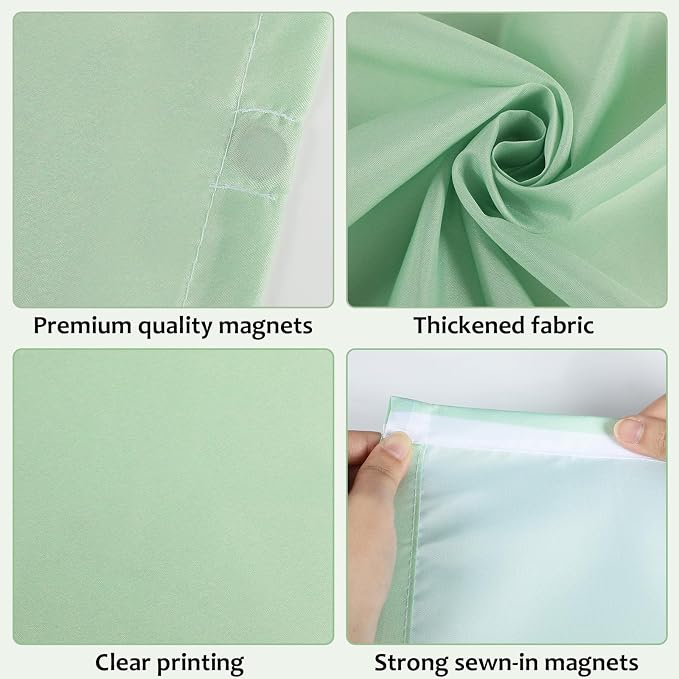 6PCS Fluorescent Light Covers, 4x2 Feet Magnetic Light Cover Fluorescent Lights - Image 3
