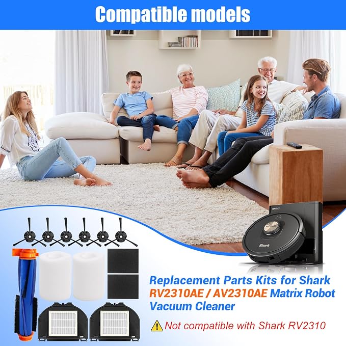 RV2310AE Replacement Parts for Shark AV2310AE/RV2320S/RV2300S/UR2350AE/UR2360S - Image 2