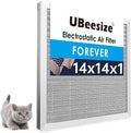 UBeesize 14x14x1 Reusable Electrostatic Air Filter HVAC AC Furnace Filter by UBeesize