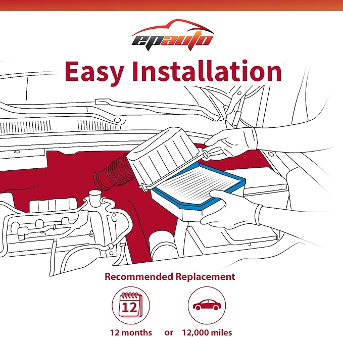 EPAuto GP564 Engine Air Filter, Replacement - Image 4
