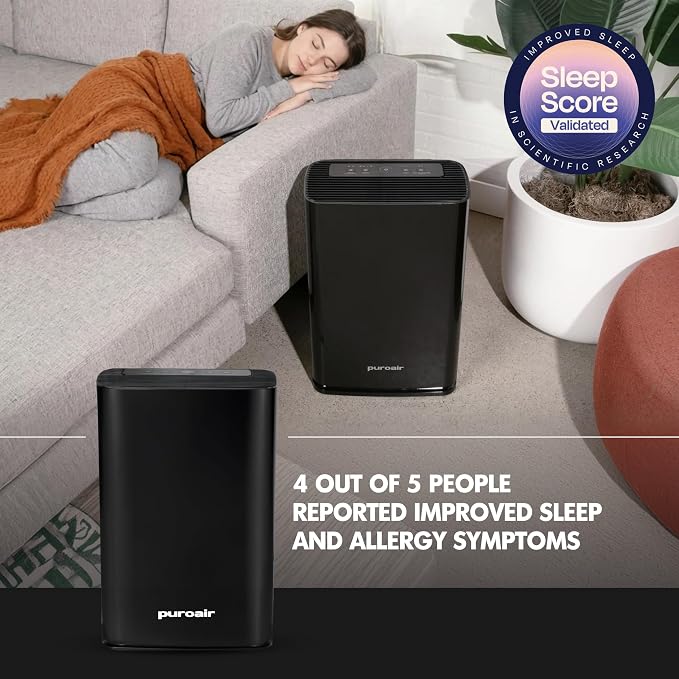 PuroAir 400 HEPA Air Purifier and 2 HEPA Air Filters - Image 8