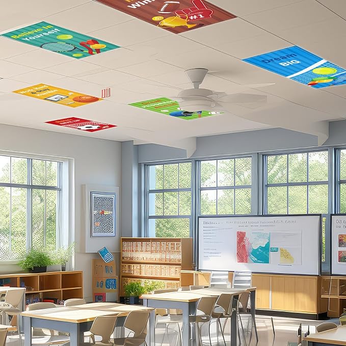 Wiooffen 6 Pcs Fluorescent Light Covers - Image 7