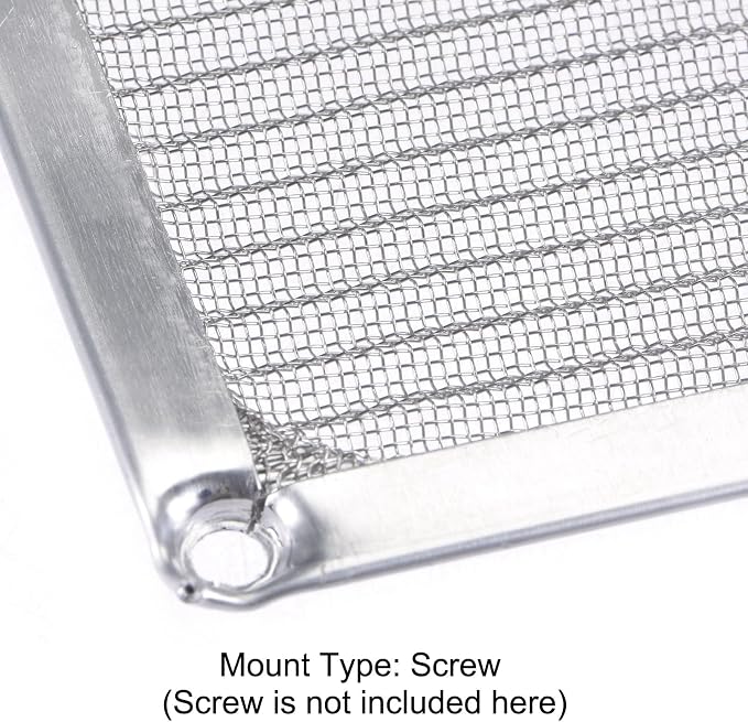 MECCANIXITY 92mm Computer Fan Filter Grills Stainless Steel Mesh Dustproof Case - Image 4