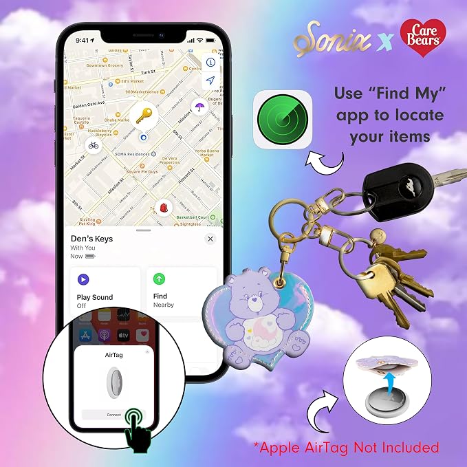 Sonix x Care Bears Keychain Case Compatible - Image 3