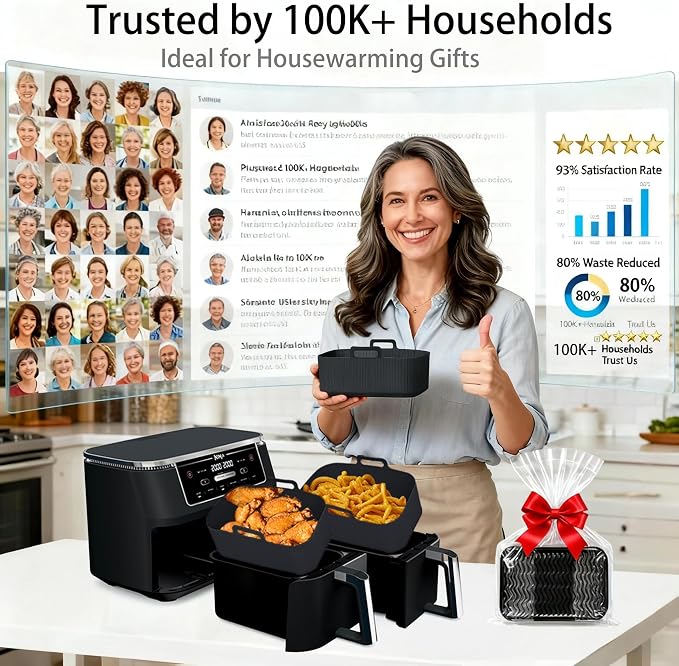 Silicone Air Fryer Liners for Ninja - Image 7