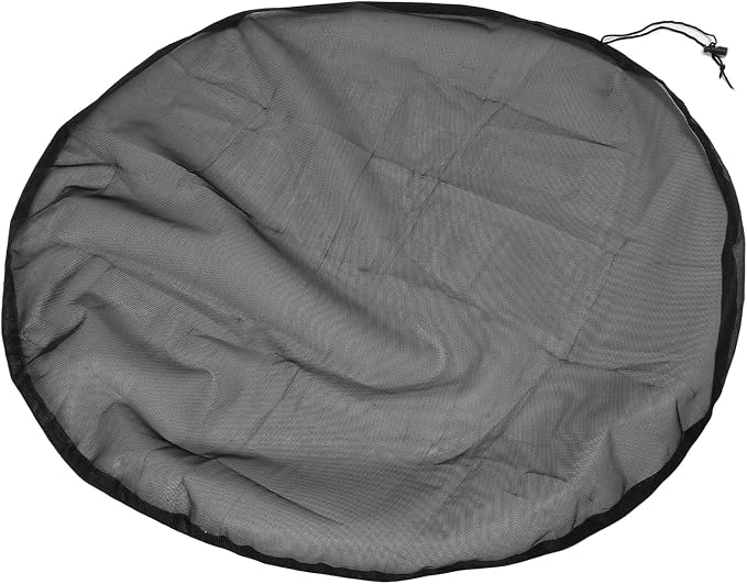 Rain Mesh Cover, Mesh Cover for Rain Barrels, Drawstring Leaf Filter Water - Image 5