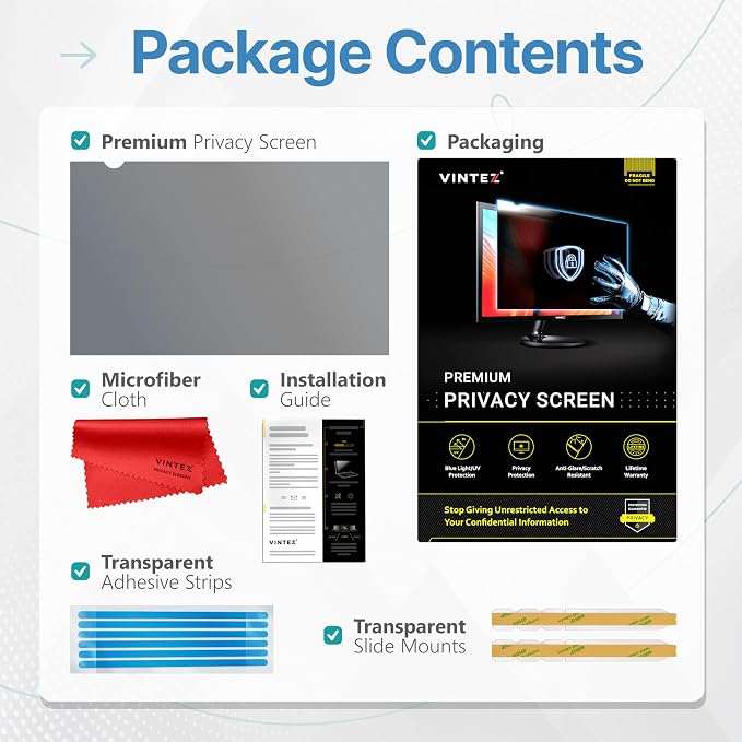 VINTEZ 29 Inch 21:9 Privacy Screen - Image 9