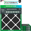 Filterbuy 20x25x1 Air Filter MERV 10 Odor & Allergy Defense by Filterbuy