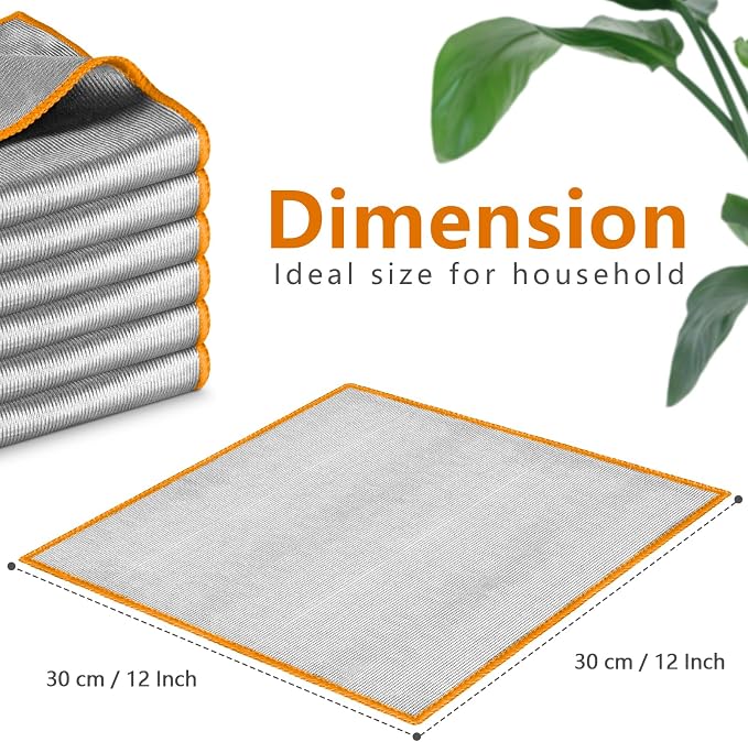 Airlab Glass Polishing Cloth Streak Free Miracle Cleaning Cloth Lint Free - Image 7
