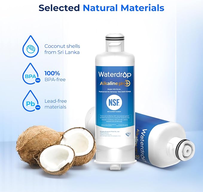 Waterdrop Alkaline DA97-17376B Water Filter, Enhances pH, Replacement - Image 7