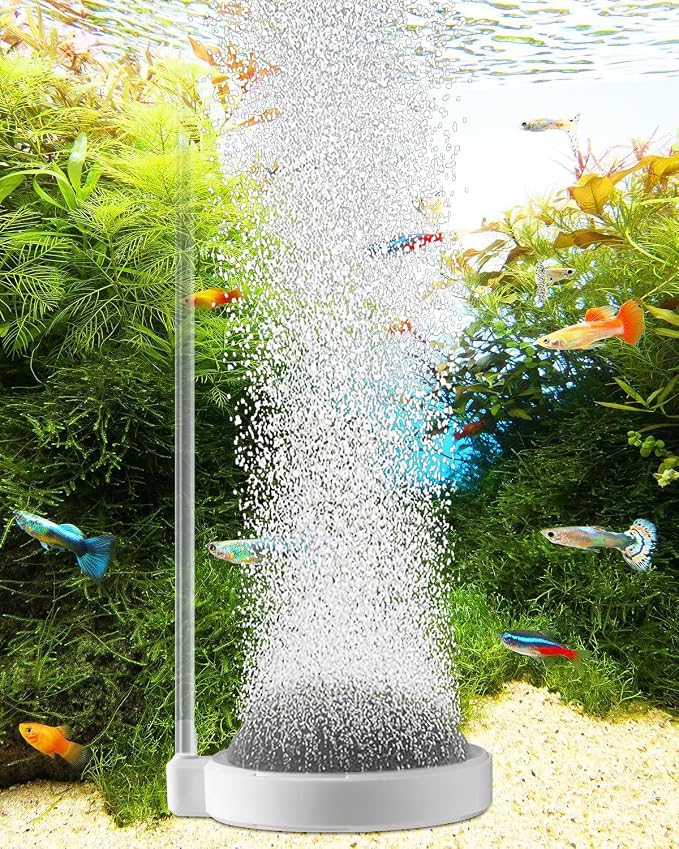 Air Stone for Aquarium Fish Tank Bubbler, 3.2 Inch Nano Air Bubble Stone - Image 4