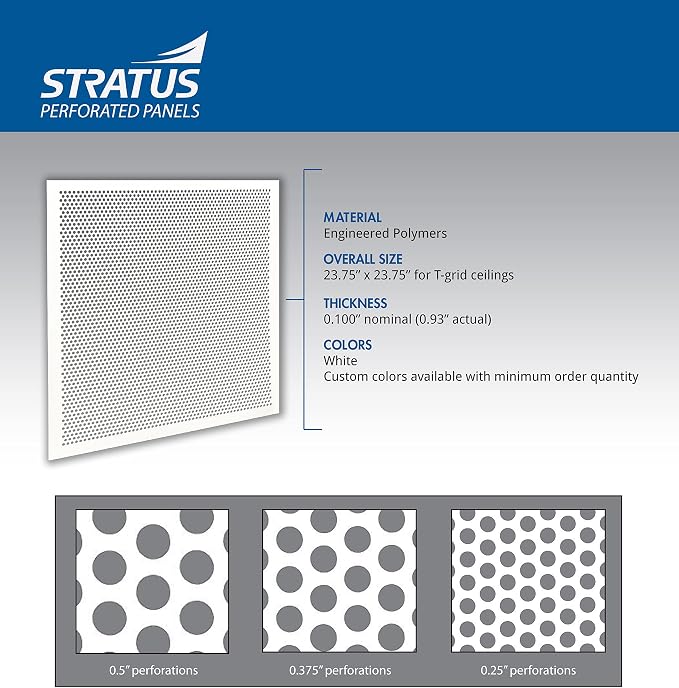 2'x2' Black Plastic Perforated Tile, 2 Pack - Image 5