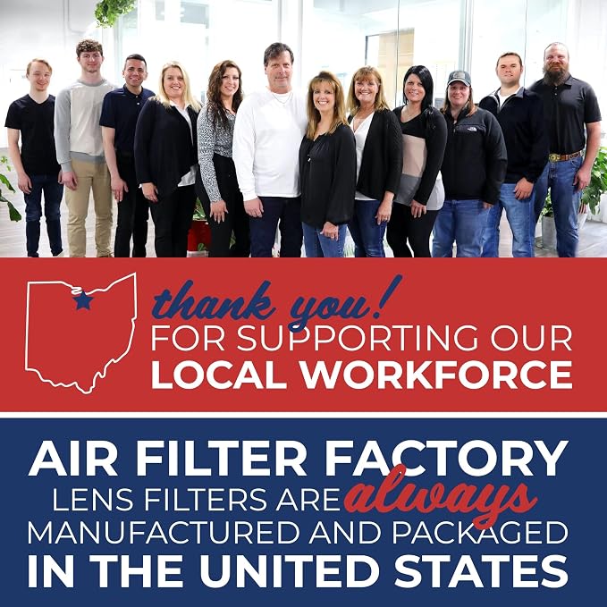 Air Filter Factory 7-5/8 x 14-1/8 x 3/8 Inches Range Hood Aluminum Charcoal - Image 6