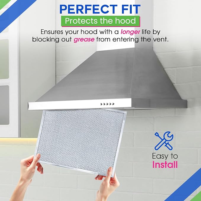 Bagean Stove Hood Vent Filter 11.8" x 14.3" BPS1FA30 - Image 5