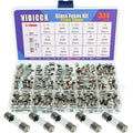 330Pcs 15Values Fast-Blow Glass Fuse Assortment Kit, 250V 0.1A/ 0.25A/ 0.2A/ by %E7%BB%B4%E5%BF%85%E5%85%8B