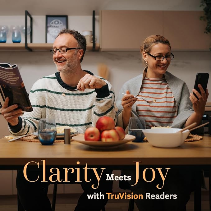 TruVision Readers Reading Glasses, Comfort Spring Hinges - Image 6