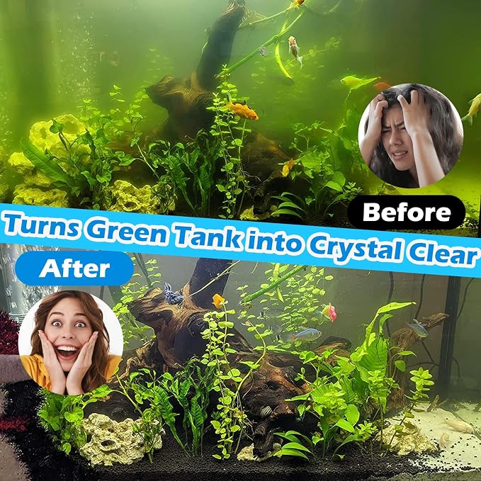 Aquarium Filter for 75-200 Gallon Tank, U-V Fish Tank Green Clean Machine - Image 2