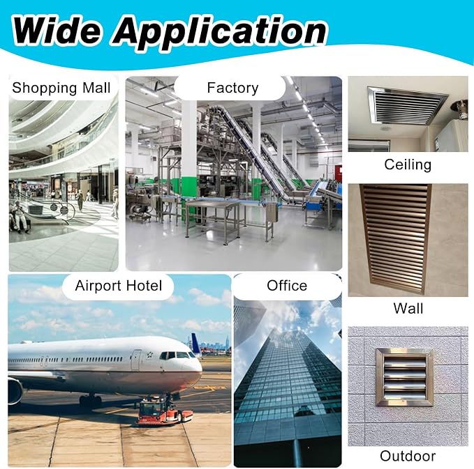 Square Stainless Steel Vent Grille - Image 7