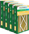Filterbuy 16x25x3 Air Filter MERV 11 Superior Pet & Allergy Defense, by Filterbuy