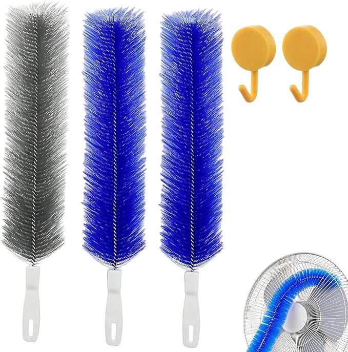 90° Flexible Ceiling & Fan Dust Magnet, Fan Cleaning Brush, Bendable Microfiber by Unknown