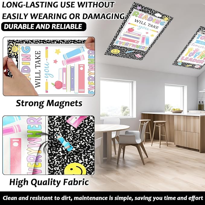 Wiooffen 6 Pcs Fluorescent Light Covers - Image 3
