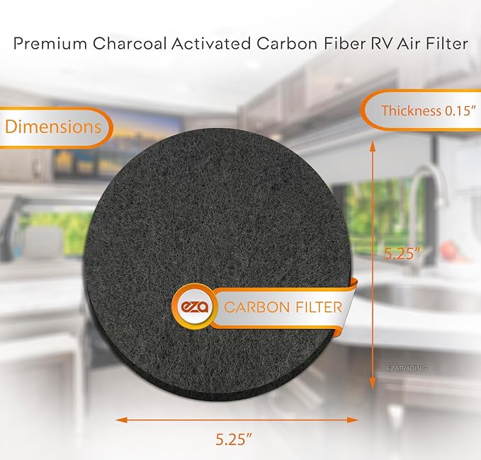 RV Premium Charcoal Activated Carbon Fiber Air Conditioner Filter - Image 4